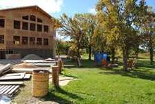 Main lodge building at Riverside Lodge