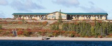 Panorama view of Arctic Haven Wilderness Lodge