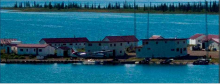 Aerial view of Plummer's Arctic Lodges