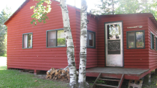 Bear Paw Landing guest cabin