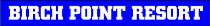 Birch Point Resort logo