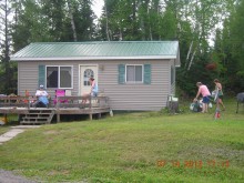 Bush Lake Resort guest cabin