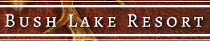 Bush Lake Resort logo