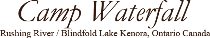 Camp Waterfall Logo