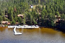 Aerial view of Chimo Lodge & Outposts