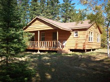Housekeeping cabin at Happy Day Lodge & Outpost
