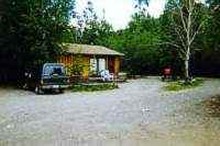 Drive-in cabin at Kamp Kinniwabi