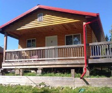 Lac Seul’s Golden Eagle Resort housekeeping cabin