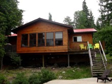 Guest cabin at Manitou Weather Station