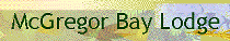 McGregor Bay Lodge logo