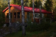 Guest cabin at Medicine Stone Resort & Outposts