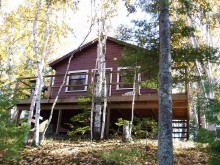 Guest cabin at Merkel's Camp