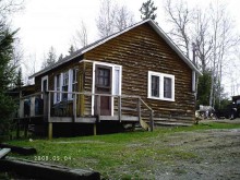 Housekeeping guest cottage at Shining Tree Camp