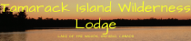 Tamarack Island Wilderness lodge logo