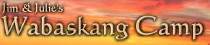 Jim & Julie's Wabaskang Camp logo