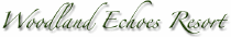 Woodland Echoes Resort logo