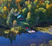 Aerial view of Kenauk Nature