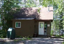 Guest cabin at The Walleye Point