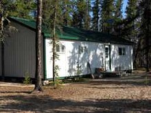 Guest cabin at Mawdsley Lake Fishing Lodge