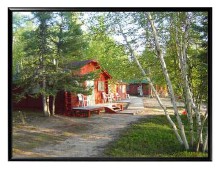 Guest cabin at Tate Island Lodge