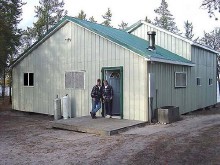 Guest accommodations at Ubiquity Lake Outfitters