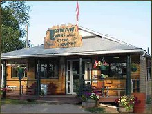 Camp store at Tawaw Cabins